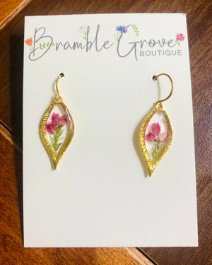 Heather Flower Earrings