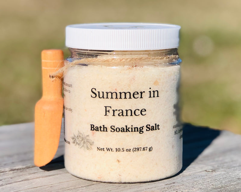 Summer in France Soaking Salt