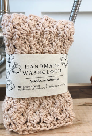 Handmade Farmhouse Wash Cloth