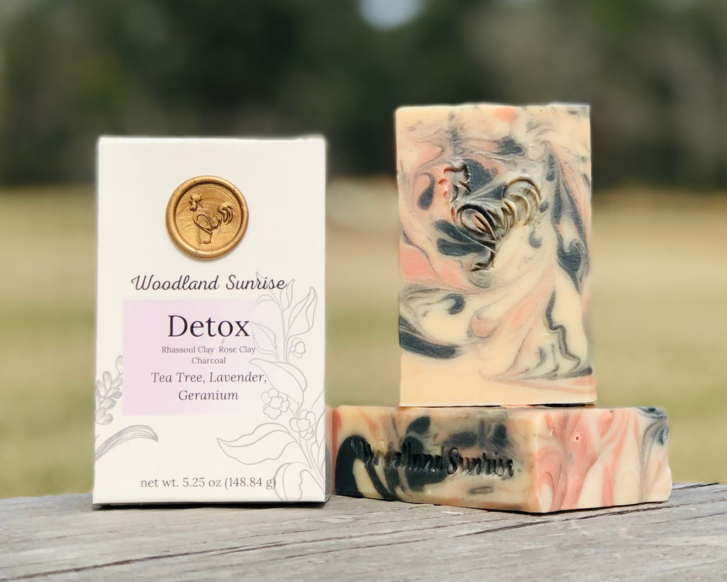 Detox - Charcoal, Rhassoul Clay & Rose Clay